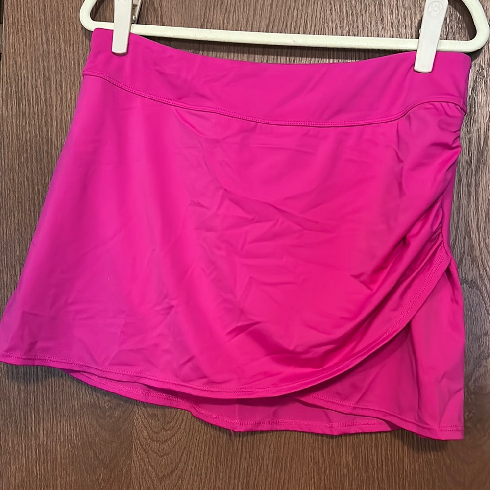 AmberNoon II Dr Erum Ilyas UPF 50 Wrap Swim Skirt Berry Fuchsia 12